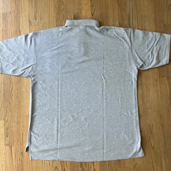 Men's Grey Anvil Collared 'Jersey Shore' Short Sleeve Polo XXL - Picture 8 of 8